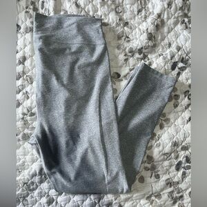 Cloud + Charcoal Gray Active Leggings